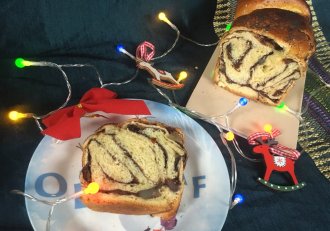 Desert cozonac cu biscuiti