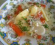 Supa de cartofi, cu zdrente de oua-12