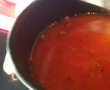 Supa de rosii cu mazare si carnat afumat-3