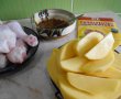 Copanele de pui cu cartofi in sos picant, la punga-4