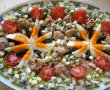 Salata Floare de nufar, cu oua, ton si branza cu mucegai-12