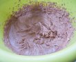 Desert tort cu crema de ciocolata si crema de fructe de padure cu indulcitor-1