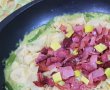 Capelletti cu jambon, sos de pastai verzi si praz-8