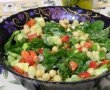 Salata de primavara cu baby spanac, naut si ceapa verde-1