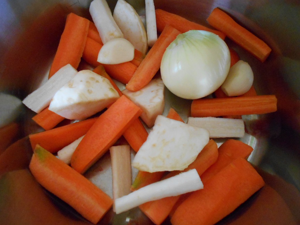 Supa dietetica de legume, cu galuste de gris, fara oua