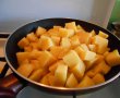 Cartofi rumeniti, cu ceapa verde si usturoi-4