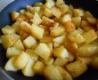 Cartofi rumeniti, cu ceapa verde si usturoi-6