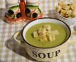 Supa crema de mazare, dovlecel si broccoli-10