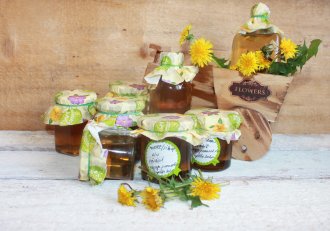 Miere sau sirop din flori de papadie