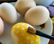 Oua decorate de Paste, dupa metoda servetelului-5