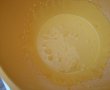 Desert prajitura cu foi, crema de lamaie si jeleu de zmeura-1