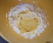Desert prajitura cu foi, crema de lamaie si jeleu de zmeura-22