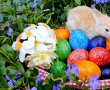 Oua vopsite, decorate cu ajutorul orezului-10