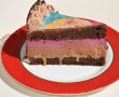 Desert tort cu ciocolata, mure si dantela de ciocolata-31