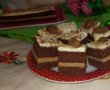 Desert prajitura festiva cu ciocolata si vanilie-13