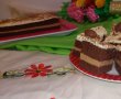 Desert prajitura festiva cu ciocolata si vanilie-19