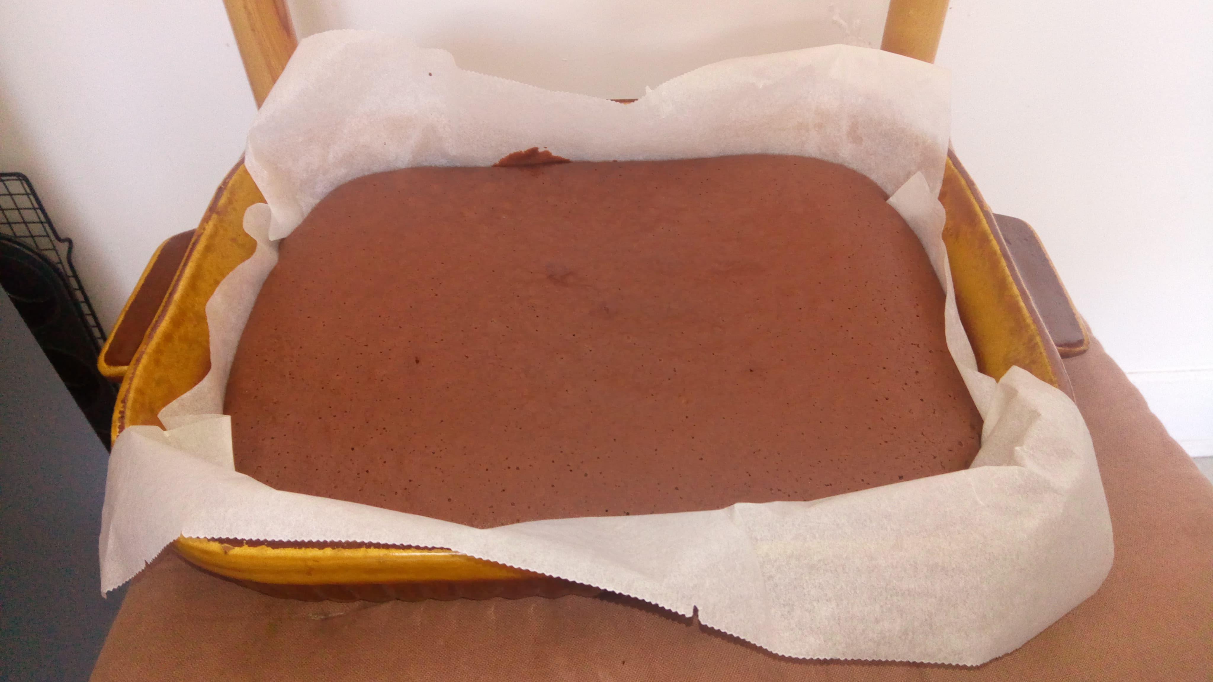 Desert prajitura festiva cu ciocolata si vanilie