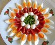 Salata cu oua, rosii cherry si mini mozzarella-6
