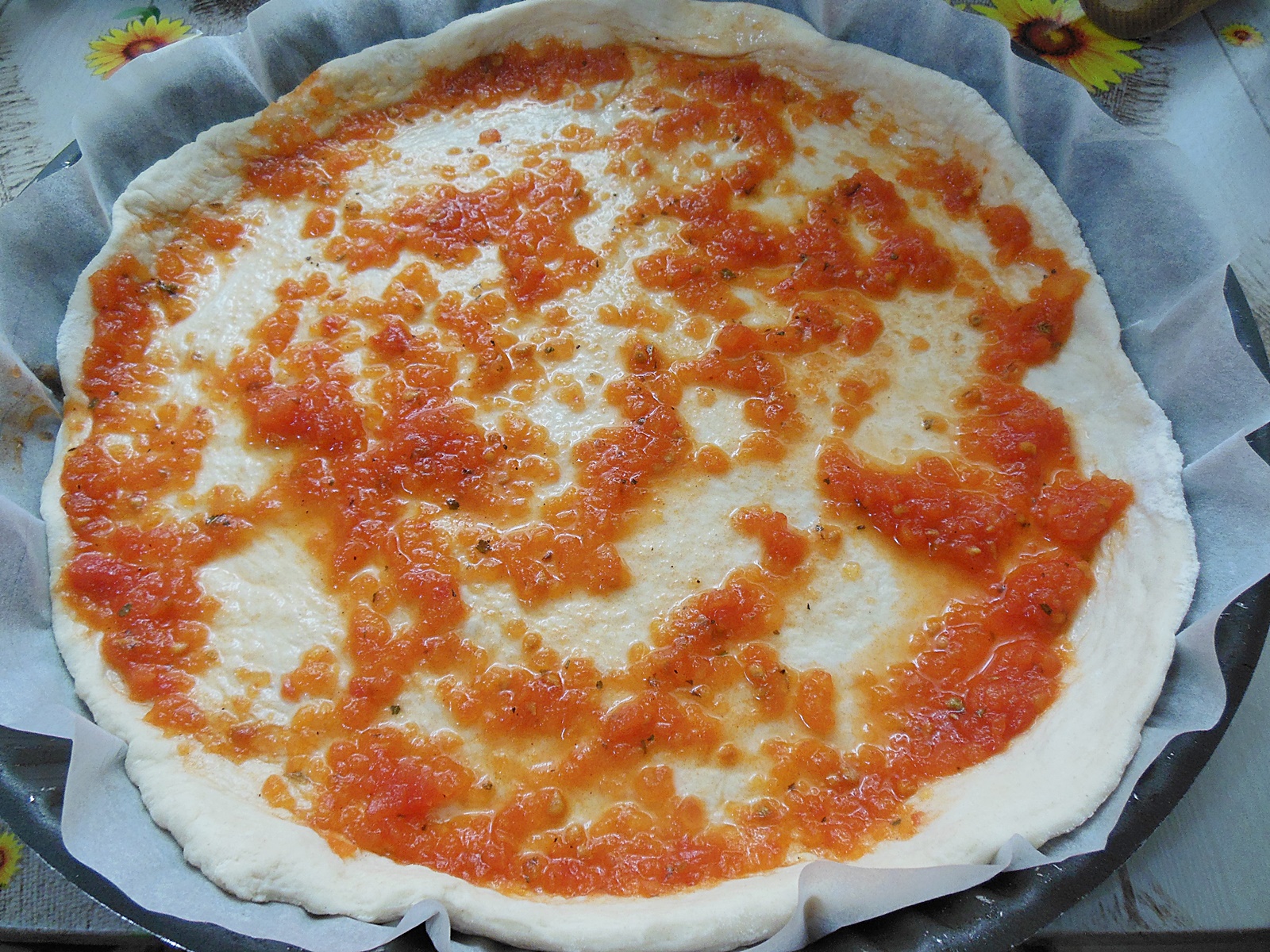 Pizza quattro formaggi