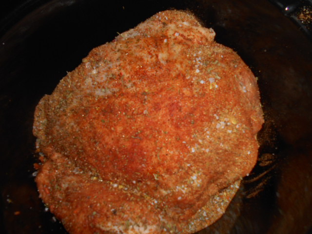 Pulpa de porc la slow cooker Crock - Pot