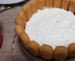 Desert tort din piscoturi, cu crema de iaurt si fructe-4
