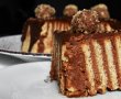Desert tort Linzer cu ciocolata si nuci (tort cu fursecuri)-33