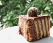 Desert tort Linzer cu ciocolata si nuci (tort cu fursecuri)-34