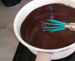 Desert cornuri cu crema de ciocolata-4