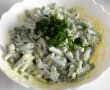 Salata de fasole verde cu iaurt si usturoi-7