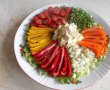 Salata cu tofu, ardei mini, ceapa verde si rosii cherry-11