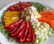 Salata cu tofu, ardei mini, ceapa verde si rosii cherry-12