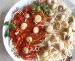 Spaghete cu ciupercute si sos tomat-10