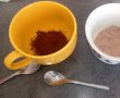Desert chec cu aroma de cappuccino, cacao si vanilie, in trei culori-7