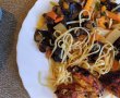 Aripioare de pui cu legume wok si taitei chinezesti-0