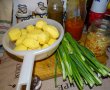 Ciorba de cartofi cu ceapa verde si marar-0