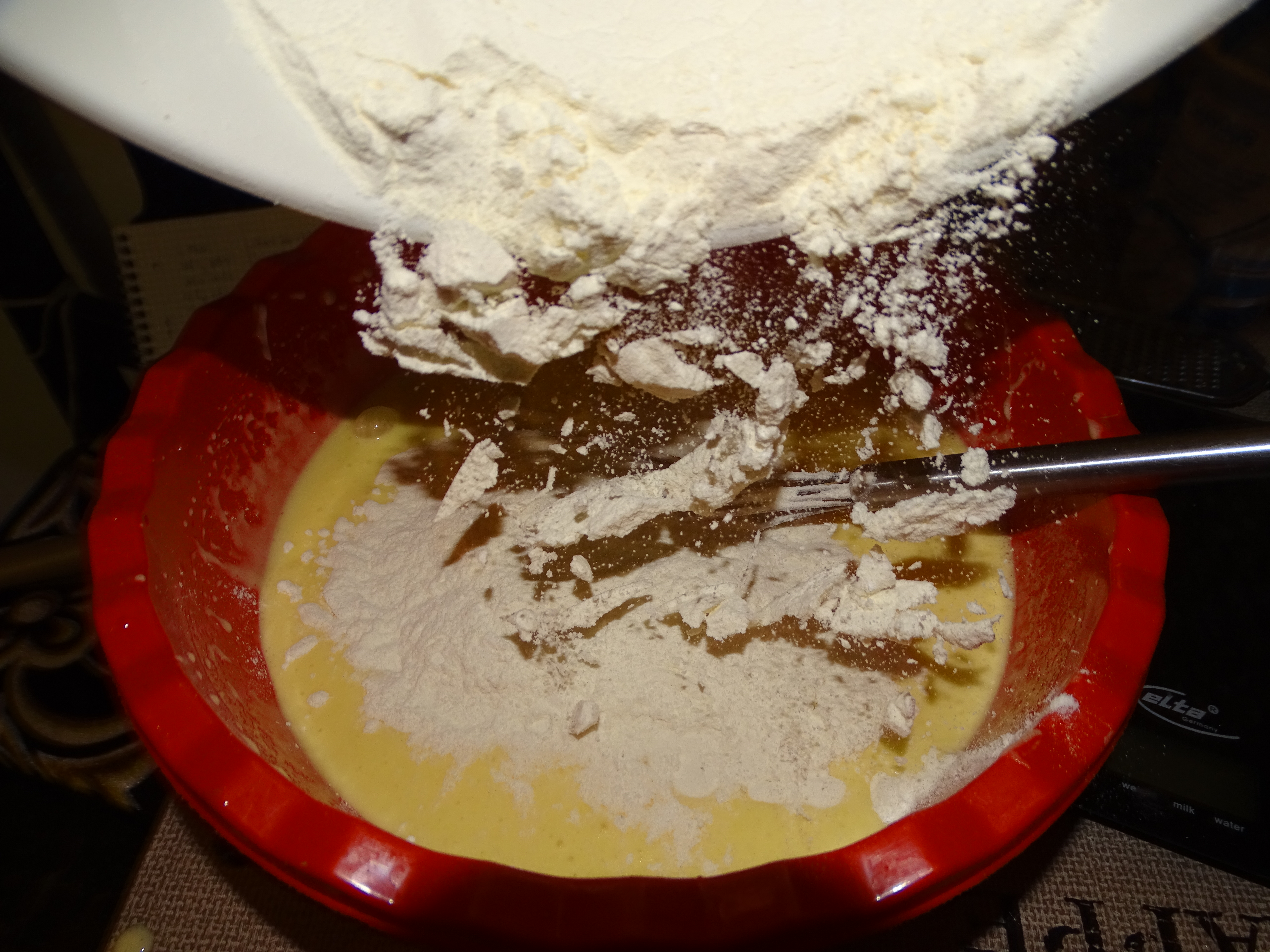 Desert prajitura cu iaurt si cirese