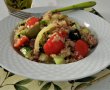 Salata de vara cu quinoa si ton-4