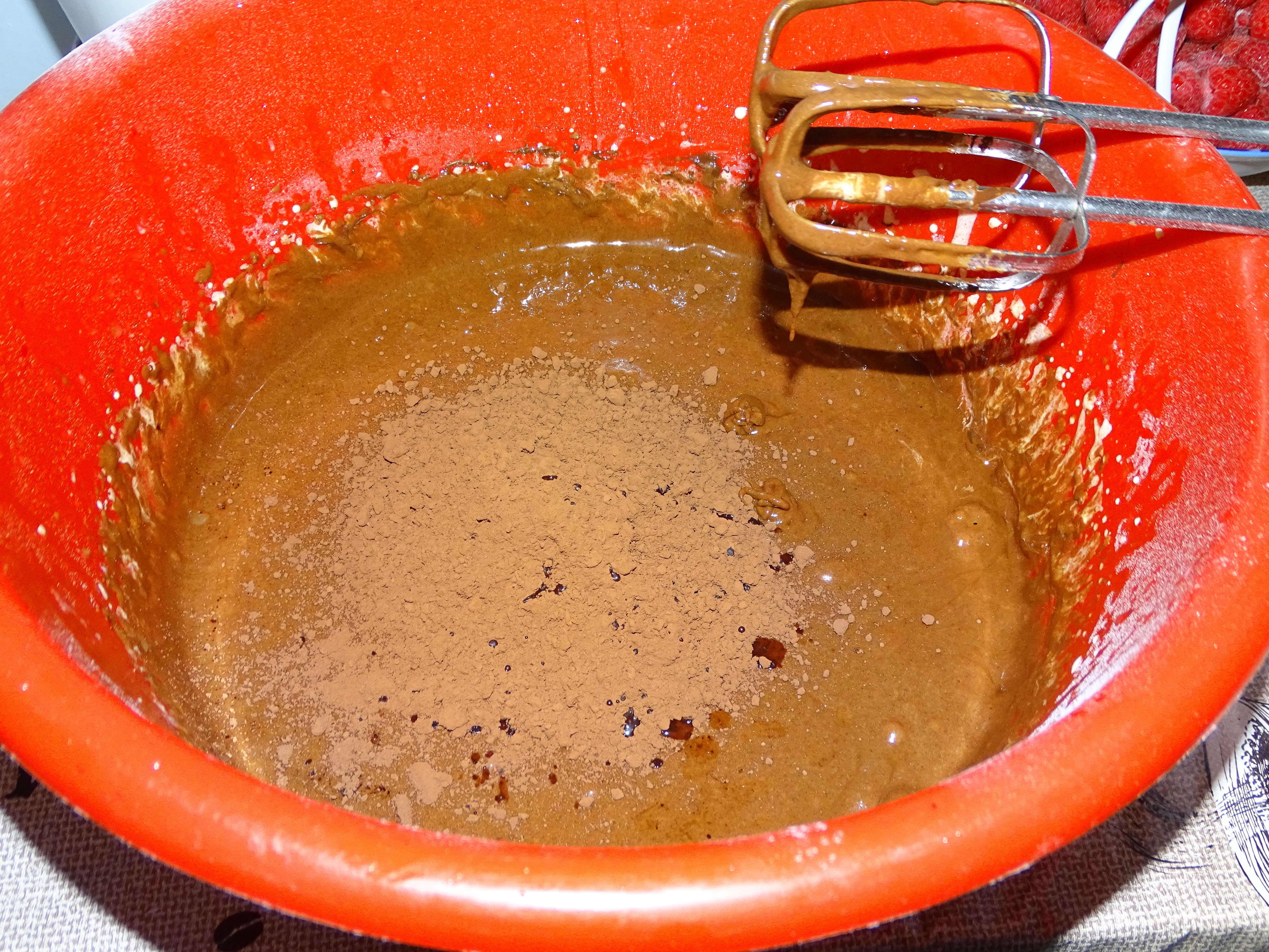 Desert prajitura desteapta cu ciocolata