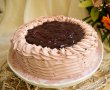 Desert tort cu crema de ciocolata si jeleu de coacaze negre-15