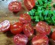 Foccacia cu cherry, usturoi verde si ierburi italiene-6