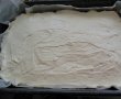 Desert prajitura cu zmeura, crema de vanilie si biscuiti-5