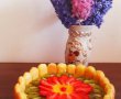 Desert tort Floare - Diplomat cu fructe-4