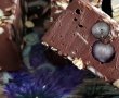Desert fudge cu ciocolata si afine-9