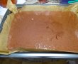 Desert prajitura cu crema de piersici-4