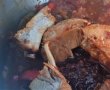 Scarita de porc/ Ribs la cocota cu ardei si rosii-4