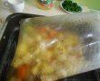 Garnitura de legume la punga, cu sos de usturoi-6