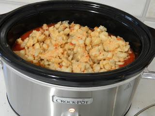 Zacusca de fasole la slow cooker Crock Pot