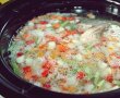 Supa deasa din curcan cu legume si gartene la slow cooker Crock Pot-2