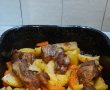 Cartofi cu coaste de porc aromate la cuptor-10