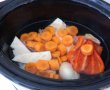Supa de pui cu taitei la slow cooker Crock Pot-2